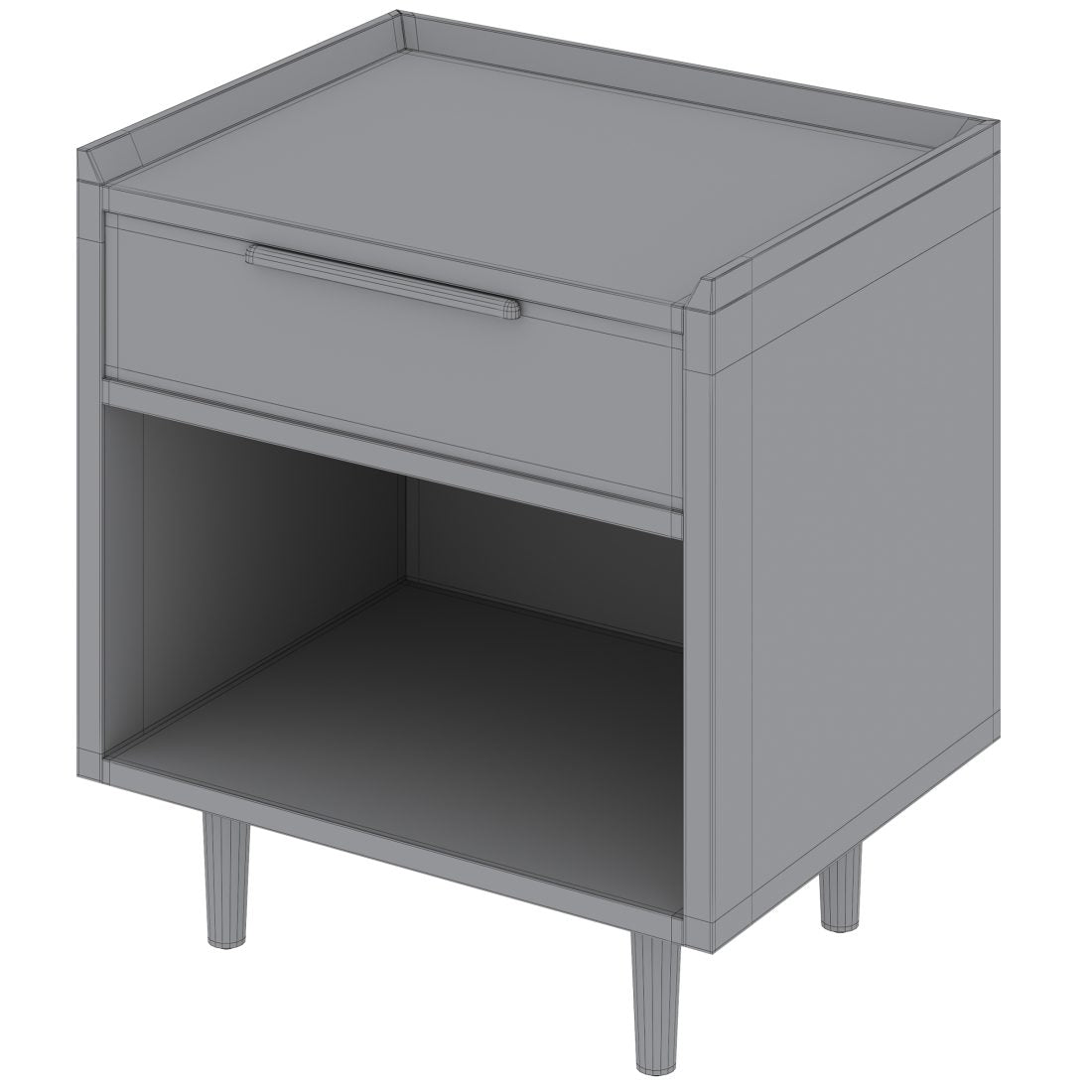 Tate Single Drawer Nightstand