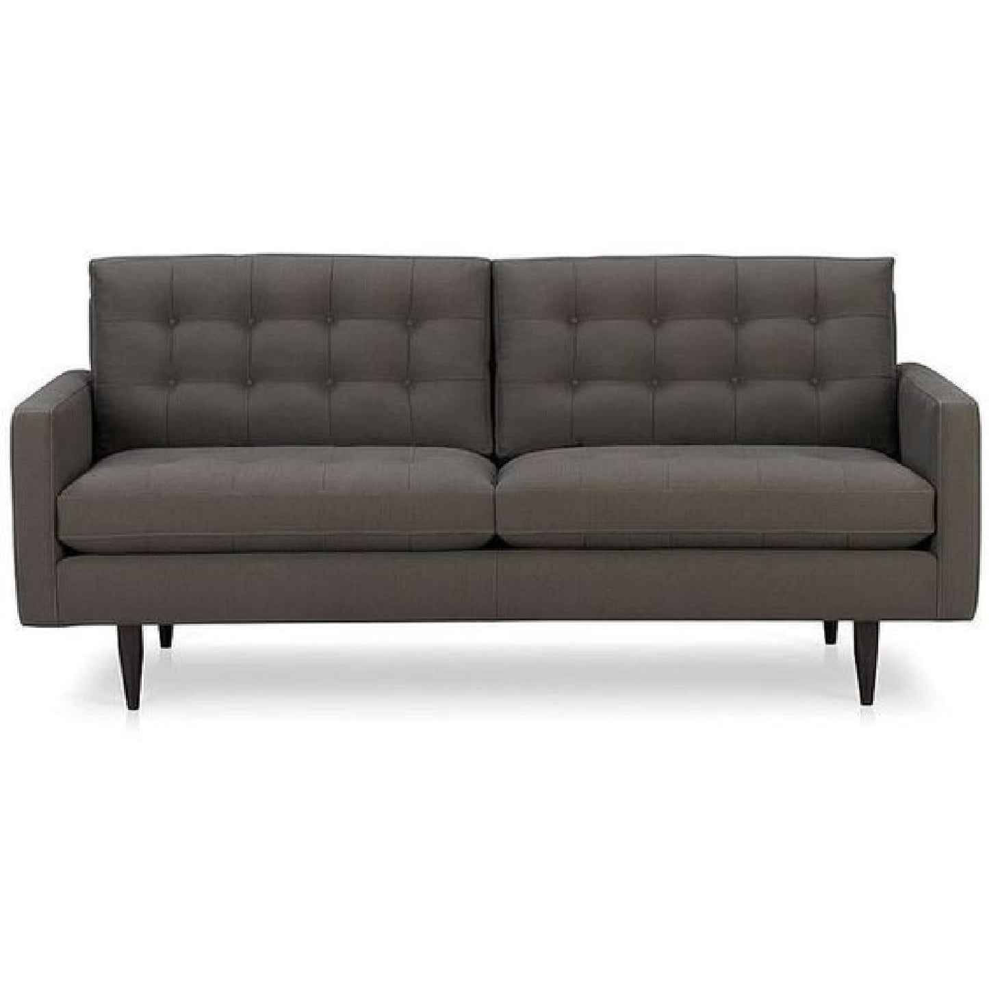Button Tufted Petrie Midcentury Sofa