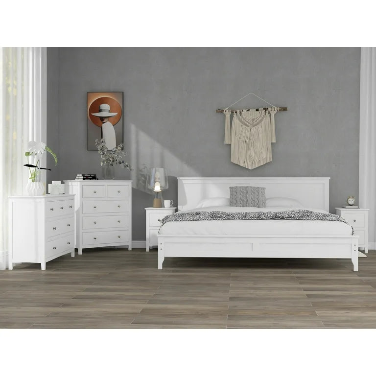 Zavior Furniture Bedroom Set, bed, nightstand x 2, chest, dresser