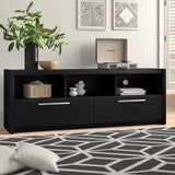Modern 2 Drawer Plywood TV Stand – Zavior Furniture Dubai