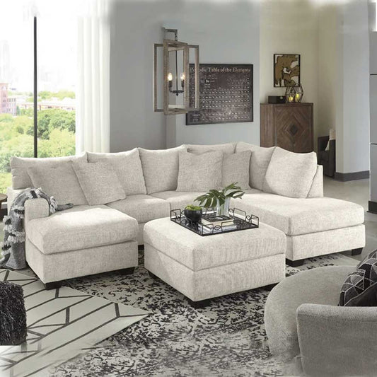 5-Piece Large Upholstered Corner Sofa in Dubai – Zavior Furniture