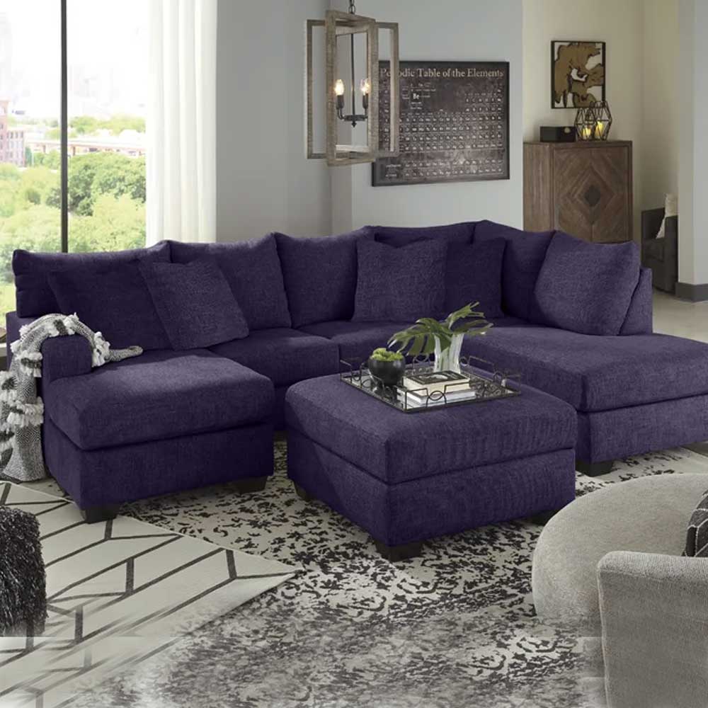 5-Piece Large Upholstered Corner Sofa in Dubai – Zavior Furniture