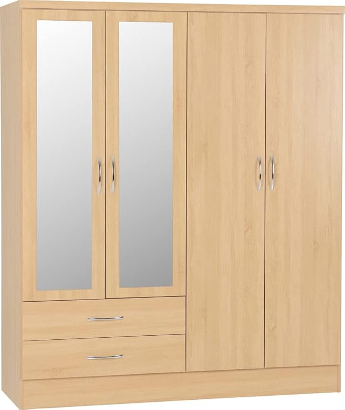Sayville 4 Door Wardrobe