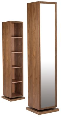 Rotating Mirrored Cabinet