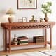 70.8 Inch Rustic Farmhouse Console Table for Entryway