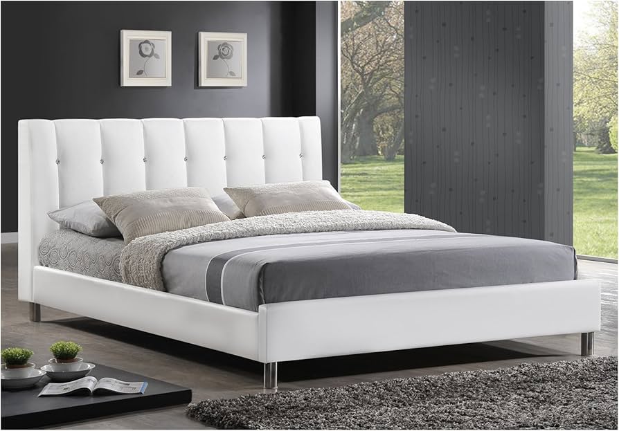 Button Tufted Modern Vino Bed