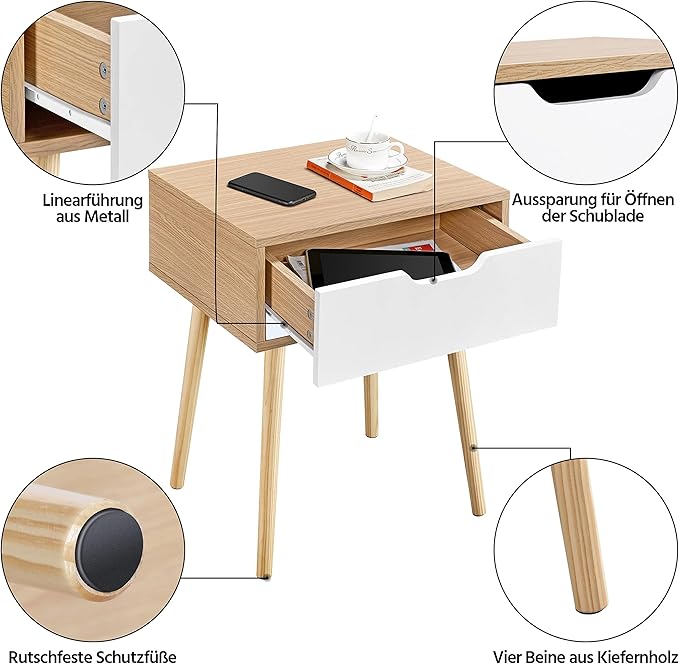 Single Drawer Night Stand