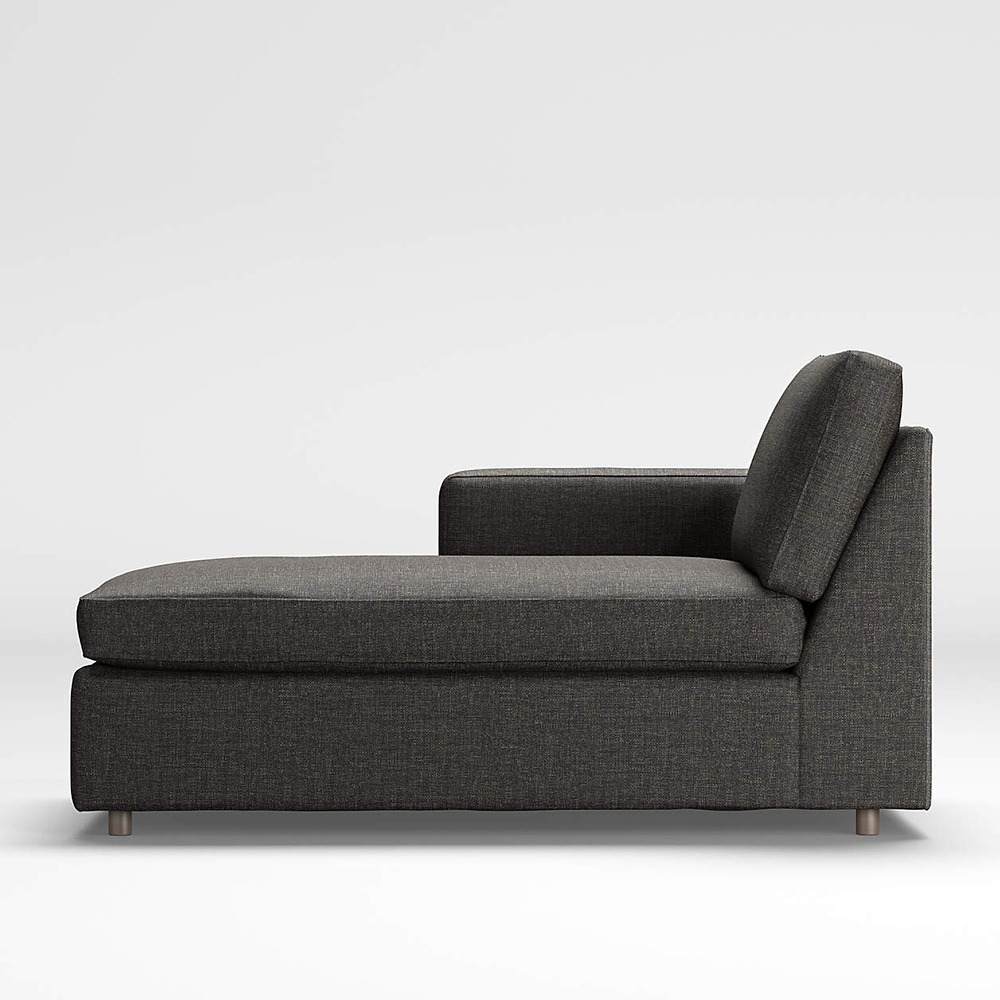 Barrett Left Arm Fabric Chaise Lounge