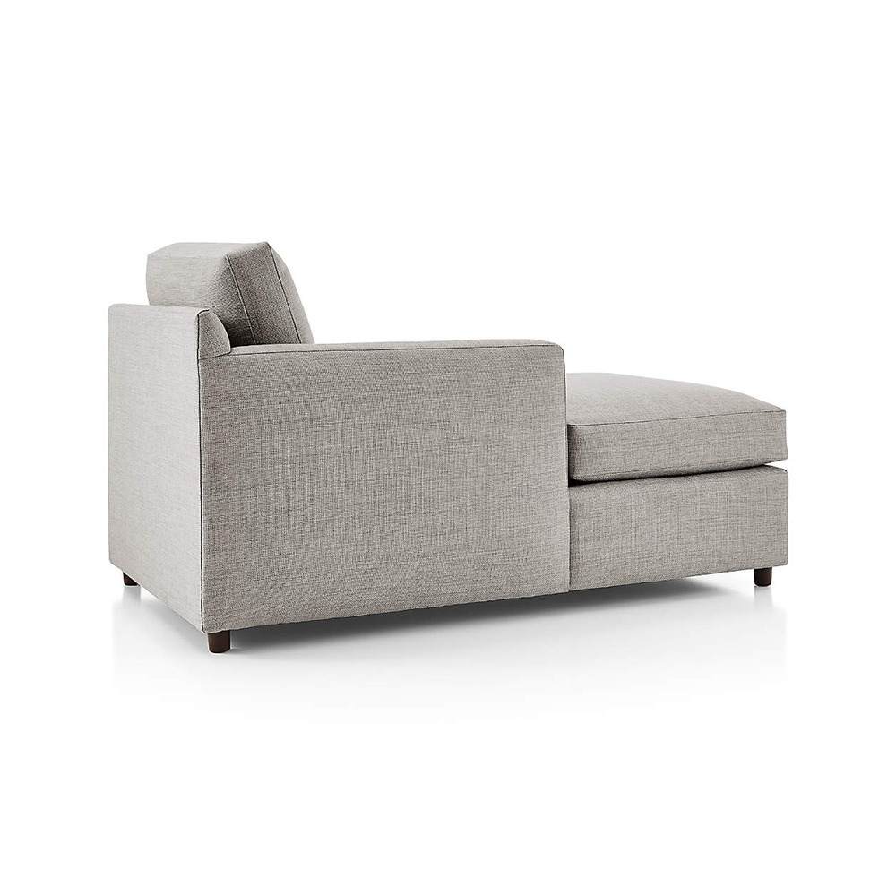 Barrett Left Arm Fabric Chaise Lounge