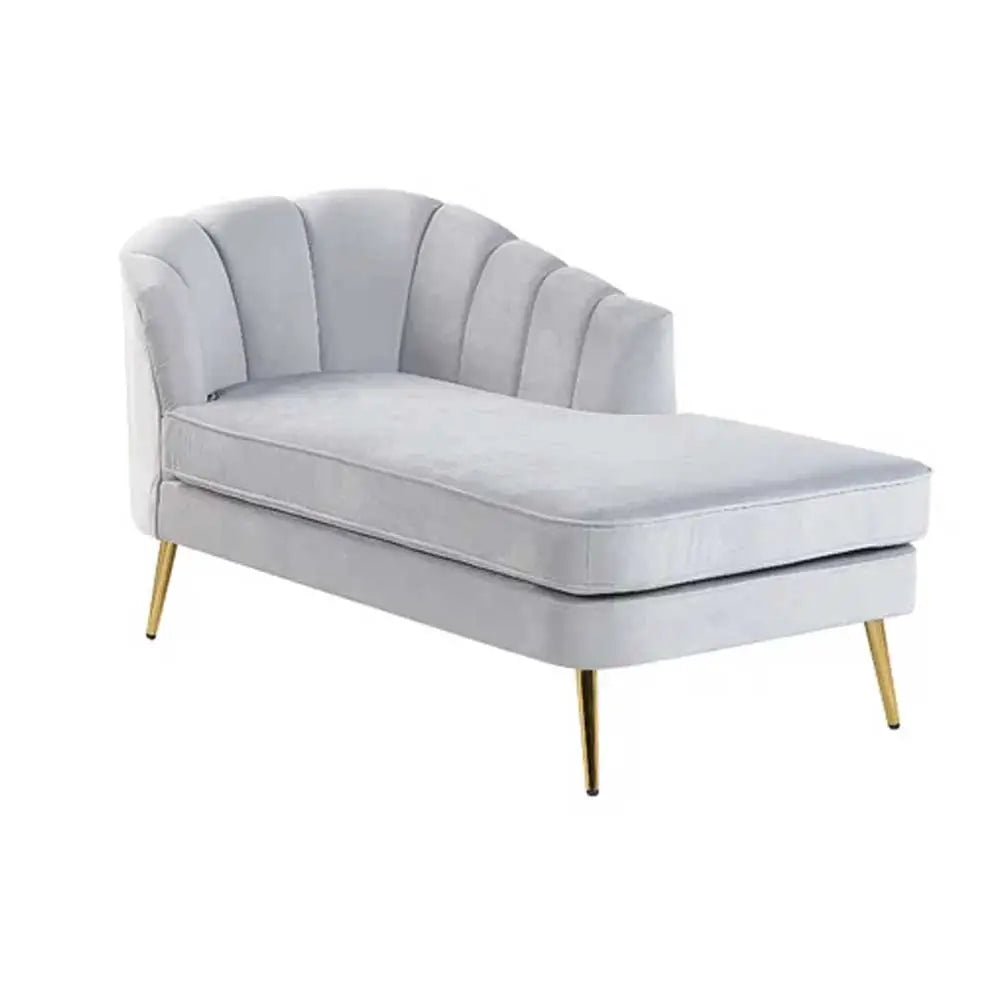 Bravich Velvet Upholstered Chaise Lounge