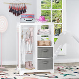 COSTARS Kids Dress-Up Storage with Mirror and Storage Bin – Play Armoire Dresser for Kids in Dubai