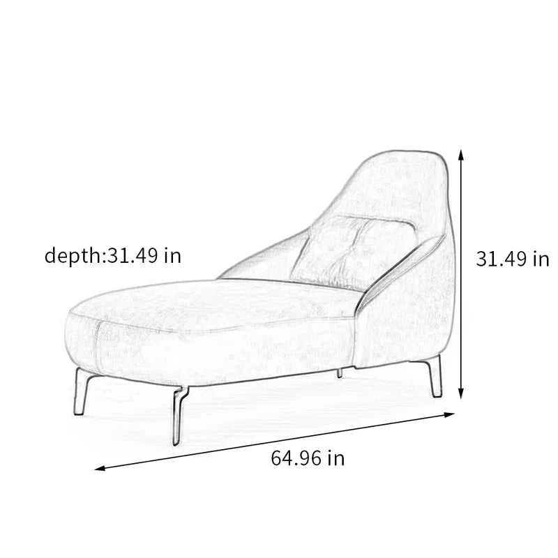 Jill Chaise Longue – Locally Manufactured and Customizable for Dubai Homes