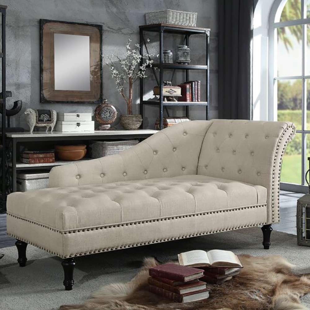 Deedee Tufted One Right Arm Chaise Lounge