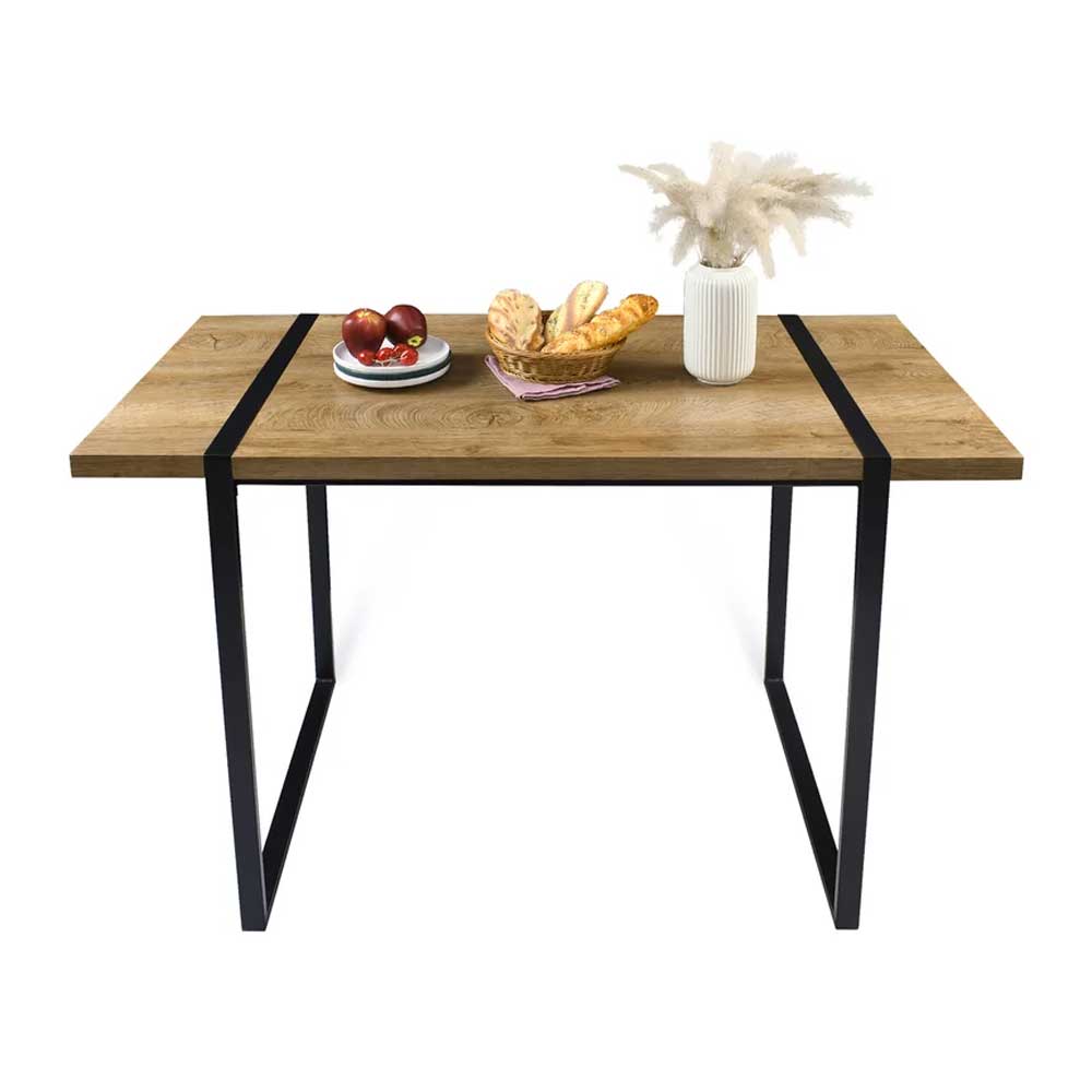 Dining Table with Durable Wooden Construction
