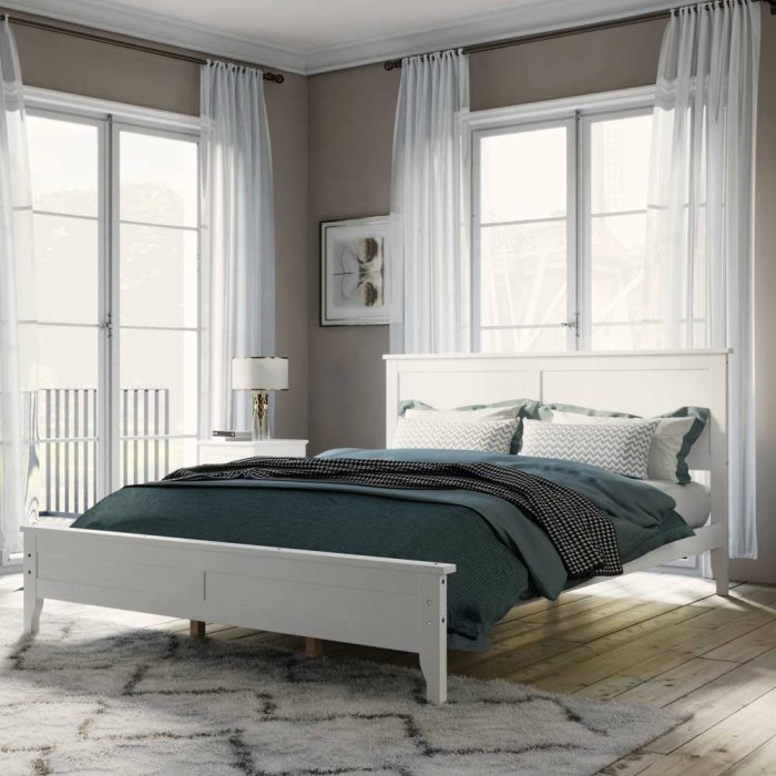 Zavior Furniture Bedroom Set, bed, nightstand x 2, chest, dresser