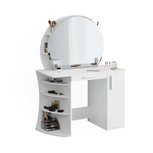 Zaviour Furniture Dressing Table with Mirror