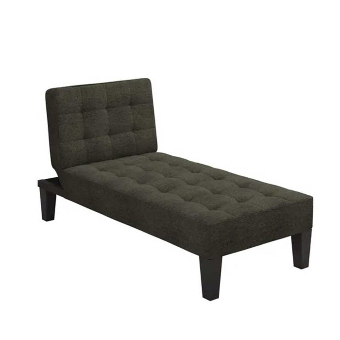 Zaviour Furniture Linen Chaise Lounge