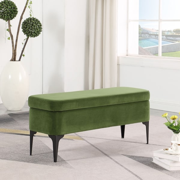 HomePop Large Modern Storage Bench