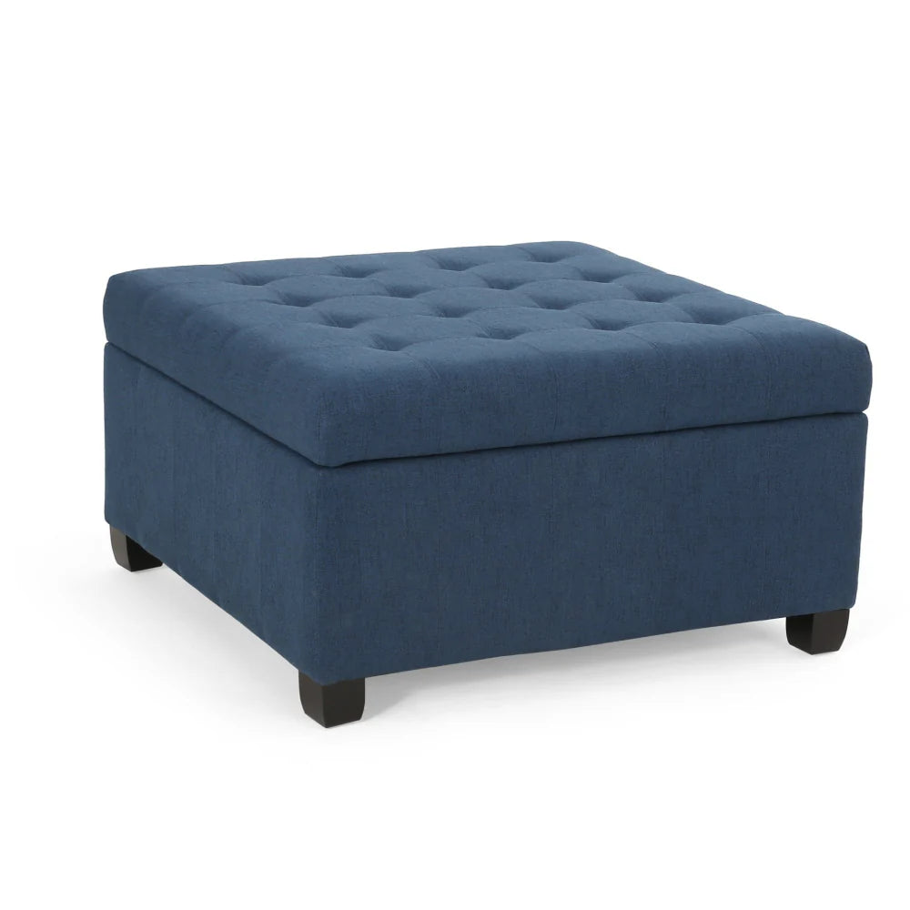 Isabella Tufted Storage Ottoman