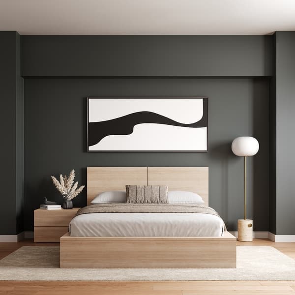 James 3-Piece Bedroom Set with Bed, Headboard, and Nightstand