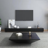 Klaus TV Cabinet with push-to-open drawers – Zavior Furniture.