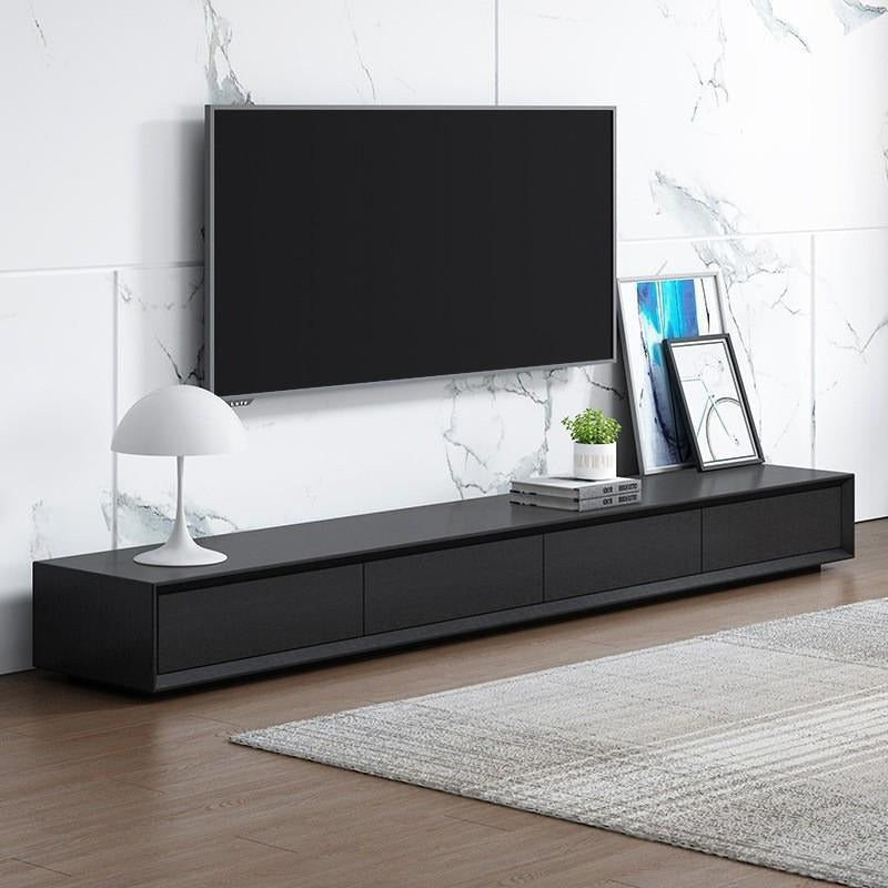 Klaus TV Cabinet with push-to-open drawers – Zavior Furniture.