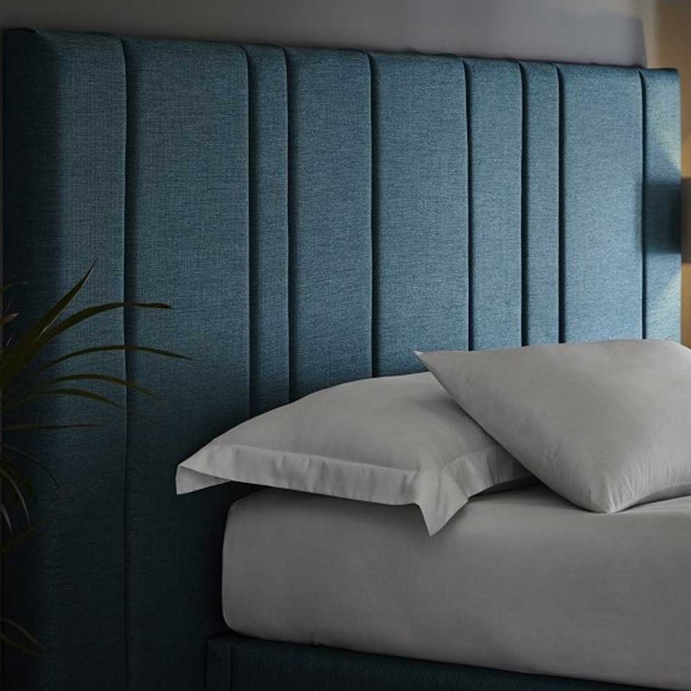 Mid-Century Modern Upholstered Wall panel Bed