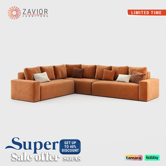 New Princess Corner Sofa - Elegance Meets Comfort