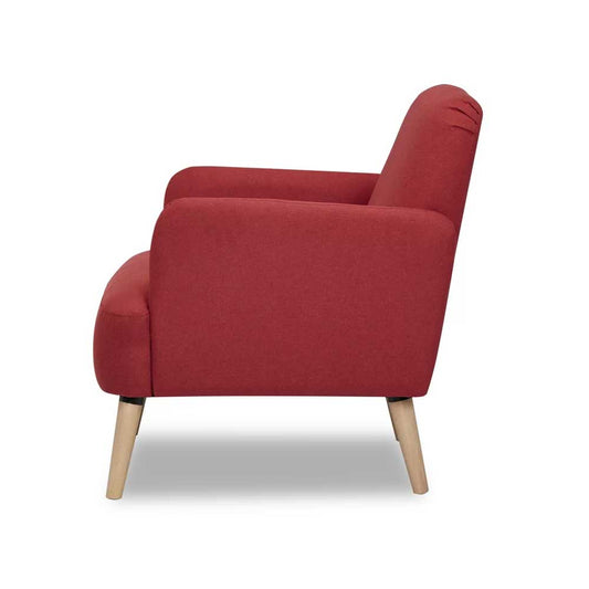 Occasional Linen Upholstered Armchair