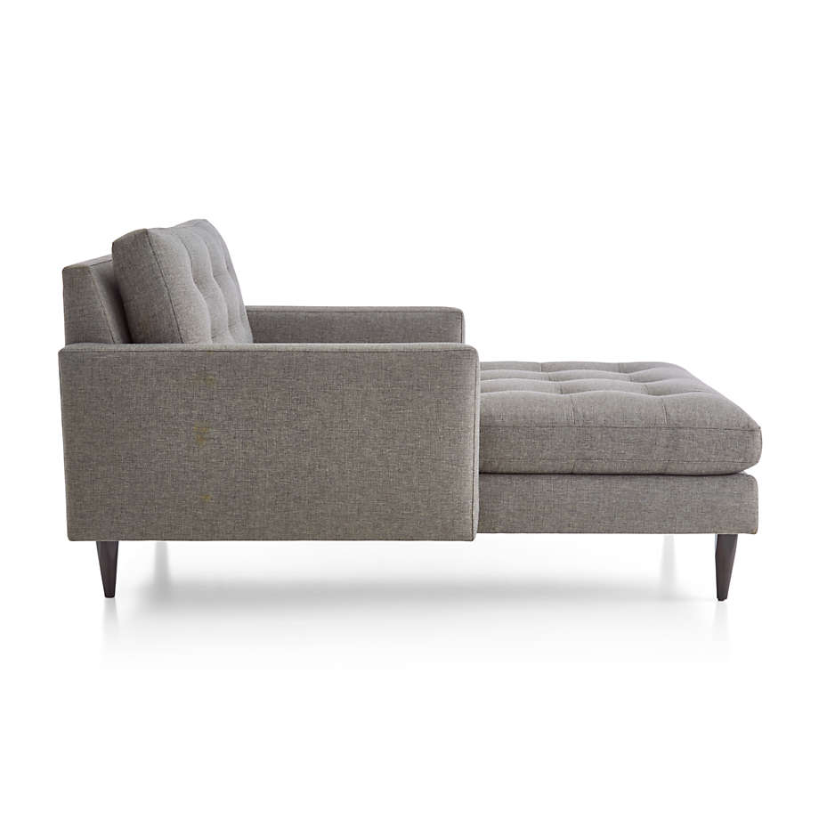 Petrie PVC Midcentury Chaise Lounge