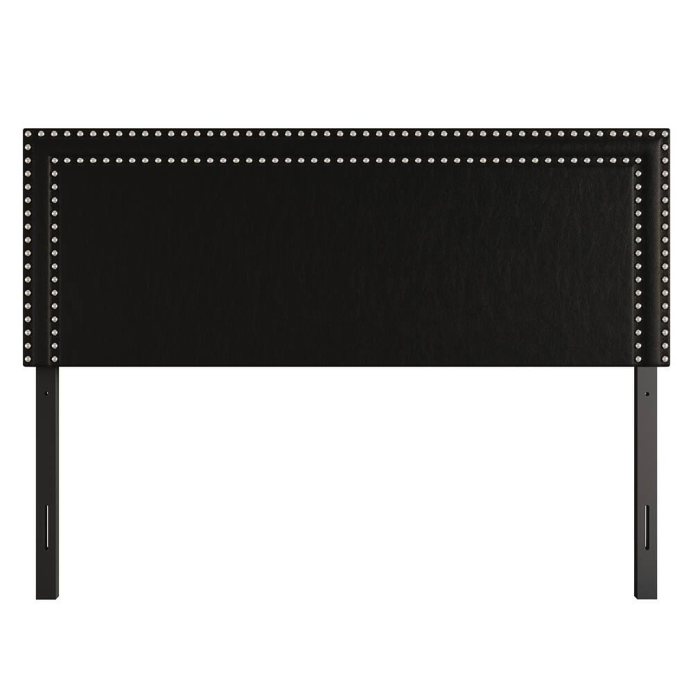 Dark Grey Velvet King Size Ottoman Bed with Studded Headboard