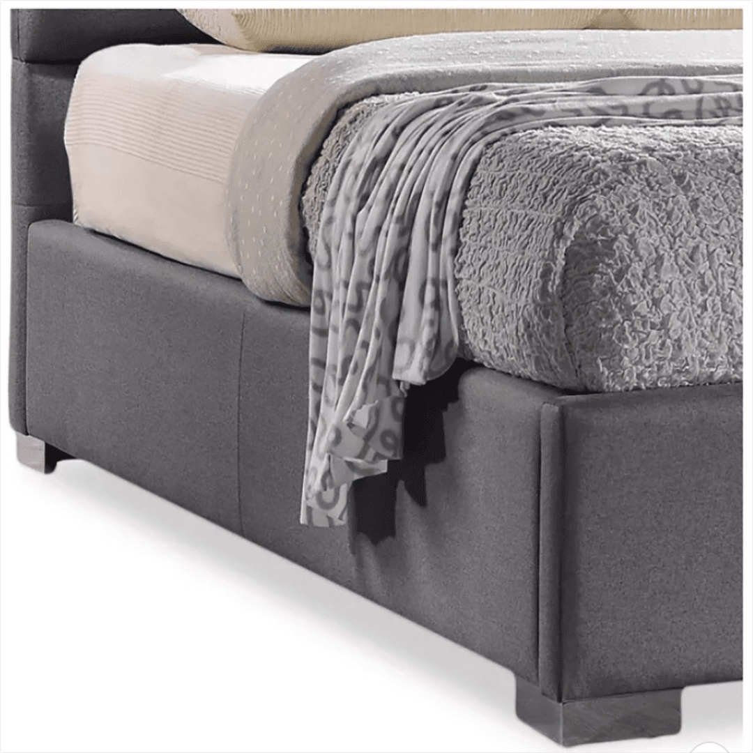 Fabric Upholstered Contemporary Platform
