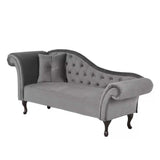 Vintage Upholstered Chaise Lounge