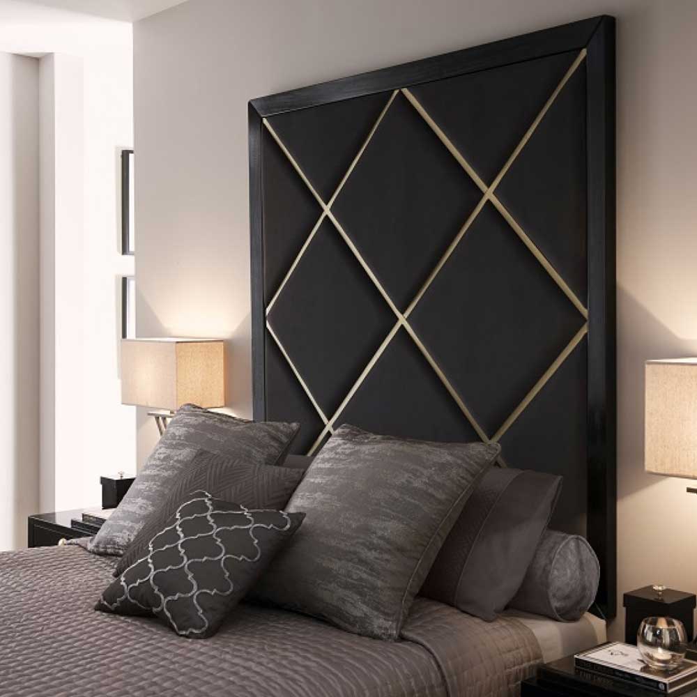 Vintage Victorian Tall Headboard Bed