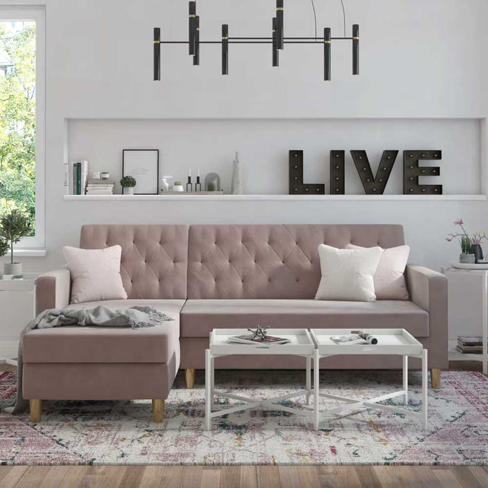 Zavior Furniture 2Piece Corner Sofa Chaise