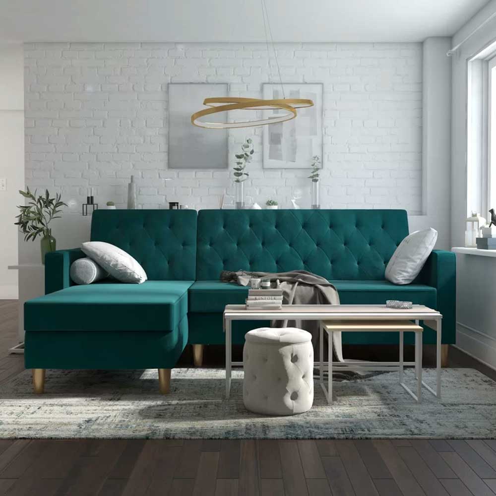Zavior Furniture 2Piece Corner Sofa Chaise