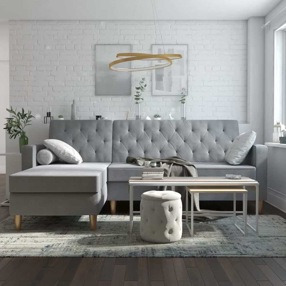 Zavior Furniture 2Piece Corner Sofa Chaise