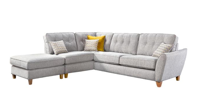 Ultimate Comfort: Gaelle Corner Sectional Sofa – 230 cm of Stylish Relaxation