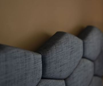 Custom Made Upholstered Wall panel bed