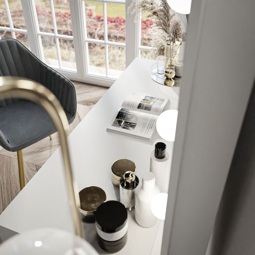 Zaviour Furniture elegance dresser with mirror