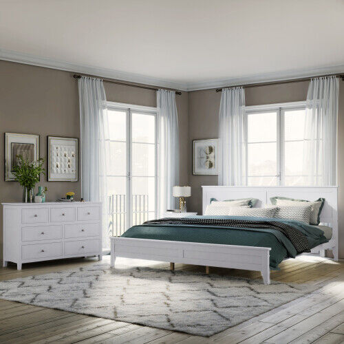 Zavior Furniture Bedroom Set, bed, nightstand x 2, chest, dresser