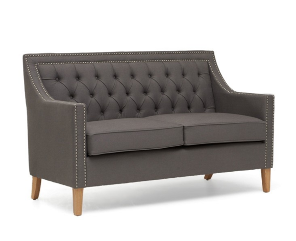 Button Tufted Traditional Sofa Set - Stylish, Durable & Comfortable (3 Sizes, 5 Color Options)
