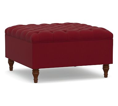 Tufted Square Ottoman
