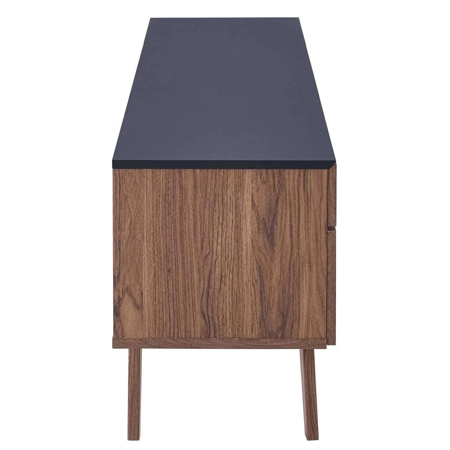 Tv stand in walnut gray