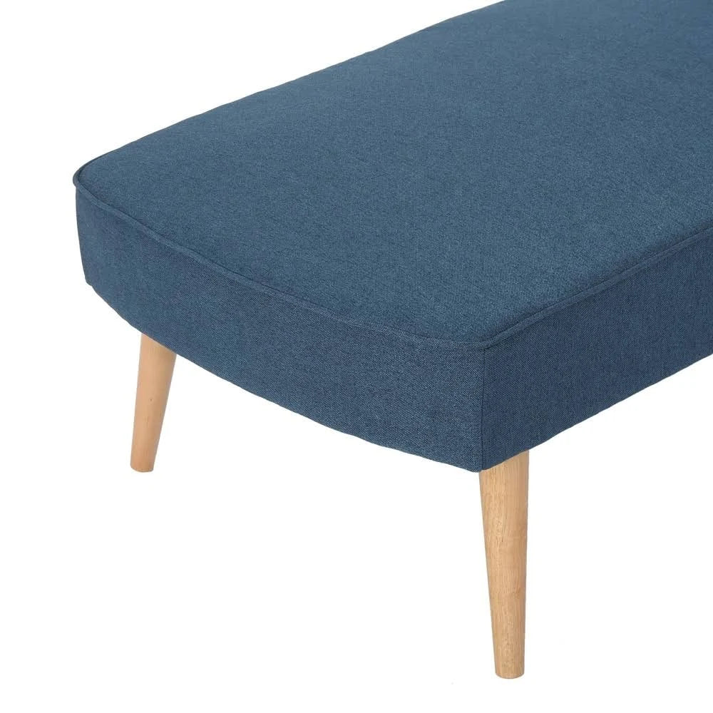 Carisia Mid Century Modern Fabric Chaise Lounge