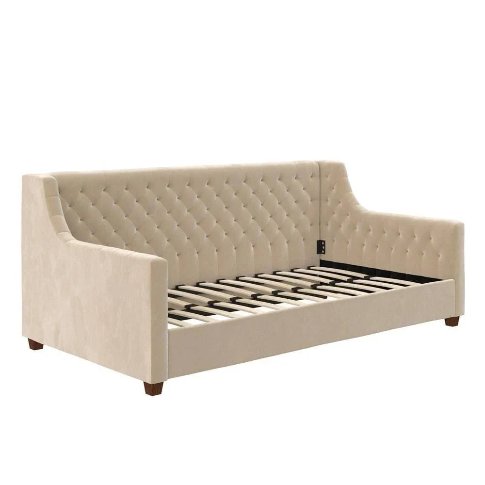 Jamie Velvet Upholstered Daybeds