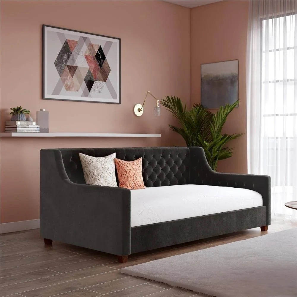 Jamie Velvet Upholstered Daybeds