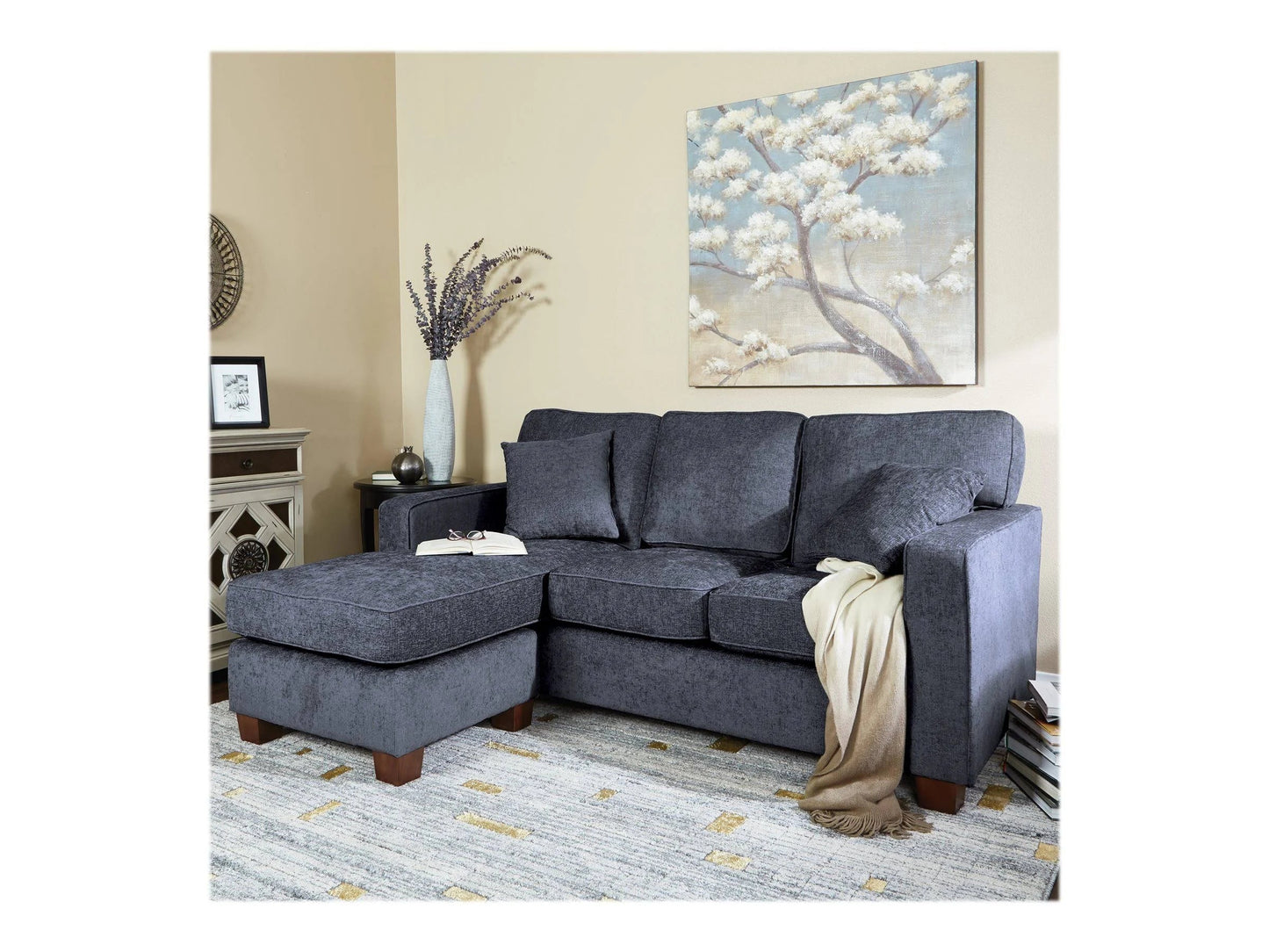 Copper Grove Cleome Reversible Chaise Sectional Sofa Dubai – Stylish and Comfortable