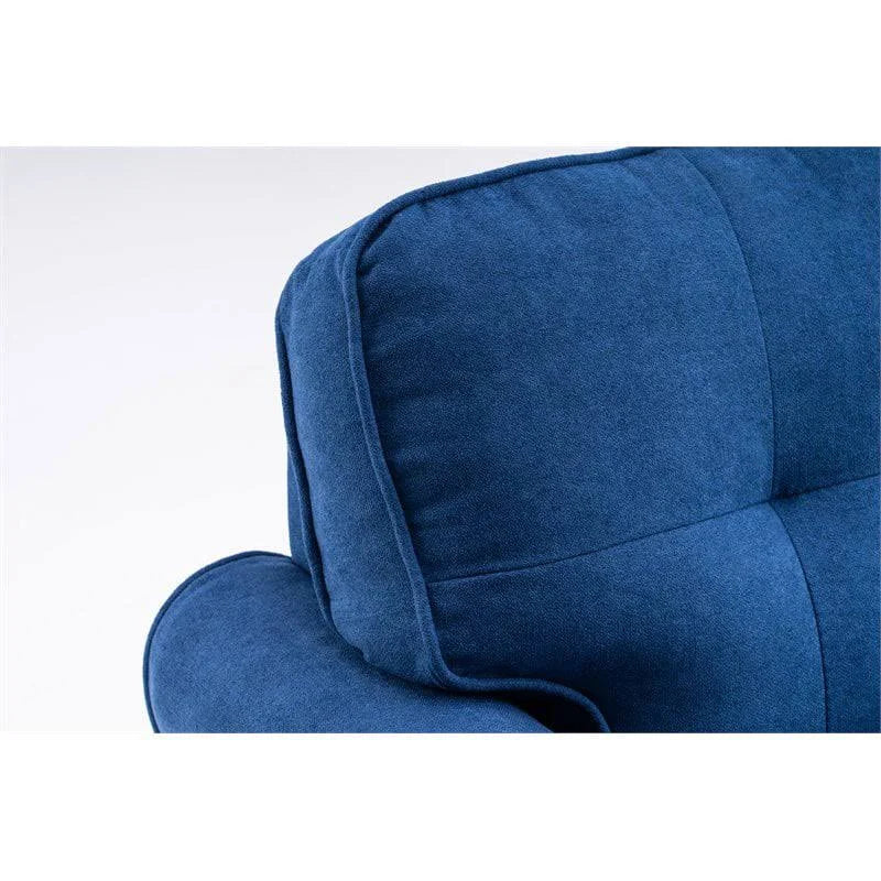 Tufted Two Arms Rolled Chaise Lounge
