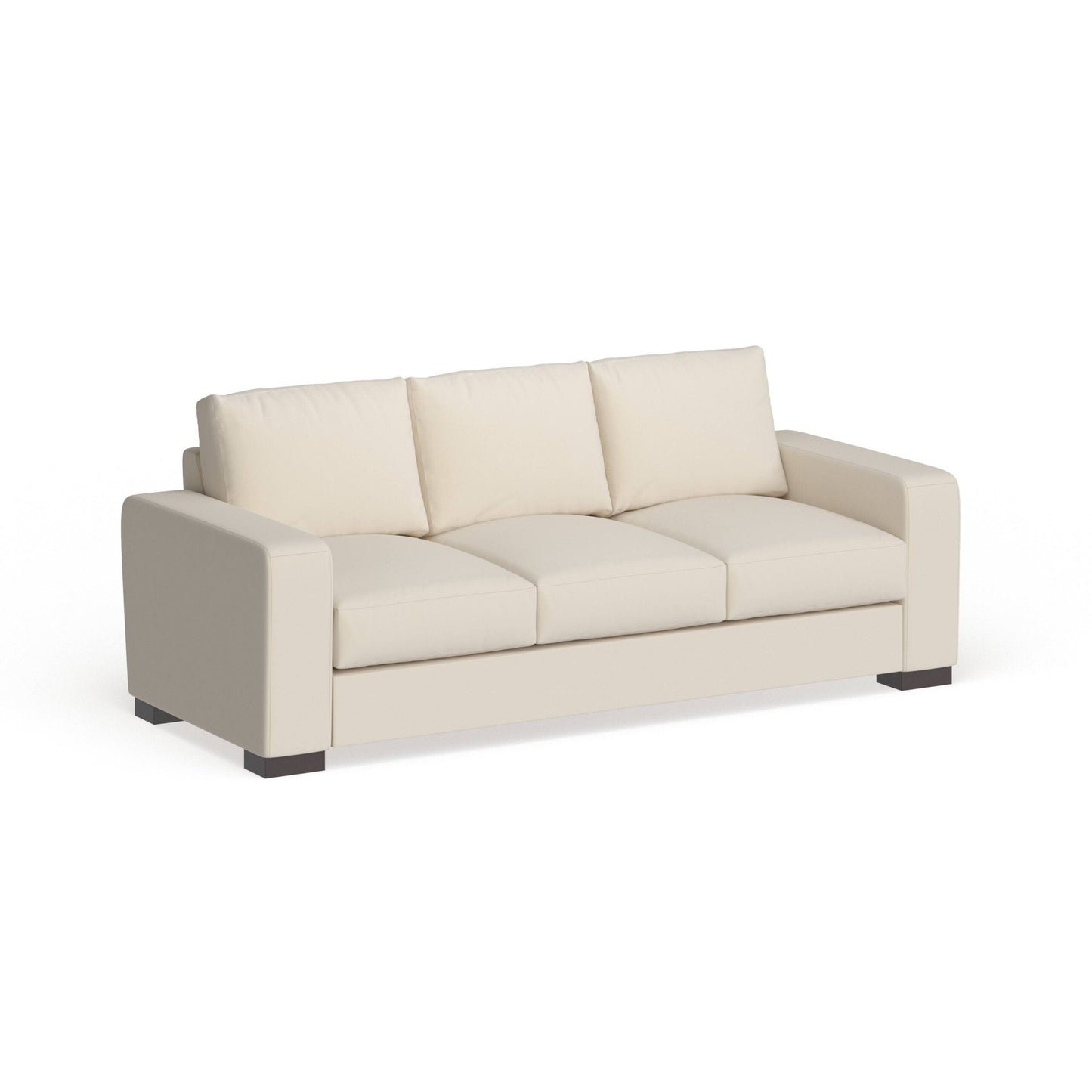 Lionel Modern Fabric Down-filled Sofa